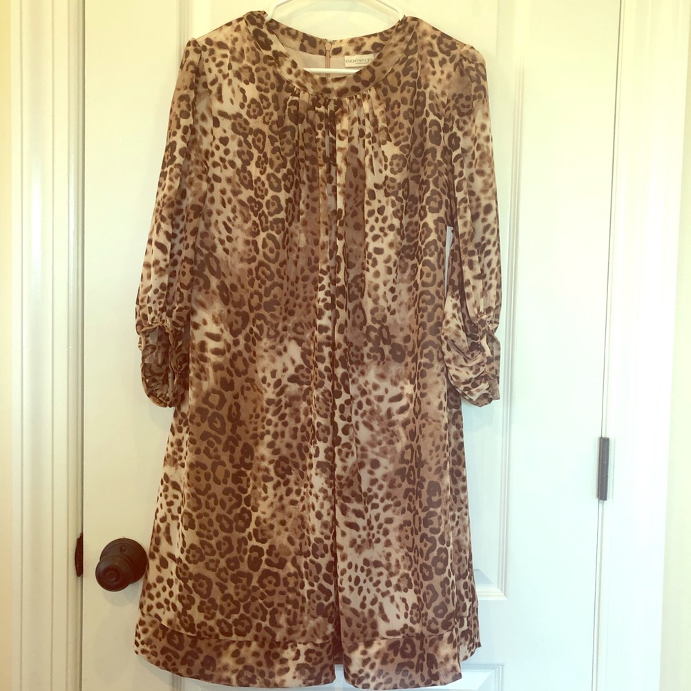Eva Mendes NY & Co Leopard Dress🤎size M 🐆NWT🤎